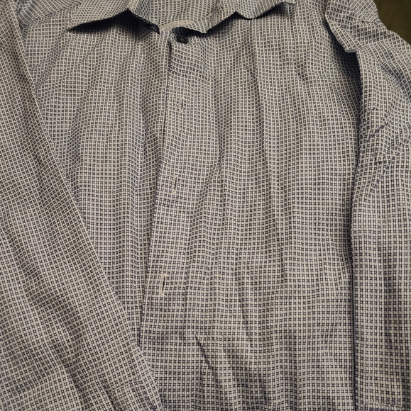 Versace Collection Other - Versace men's long sleeve shirt blue /white 17